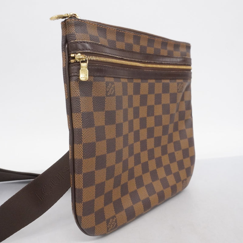 5oc2520】ルイヴィトン ショルダーバッグ ダミエ ポシェットボス