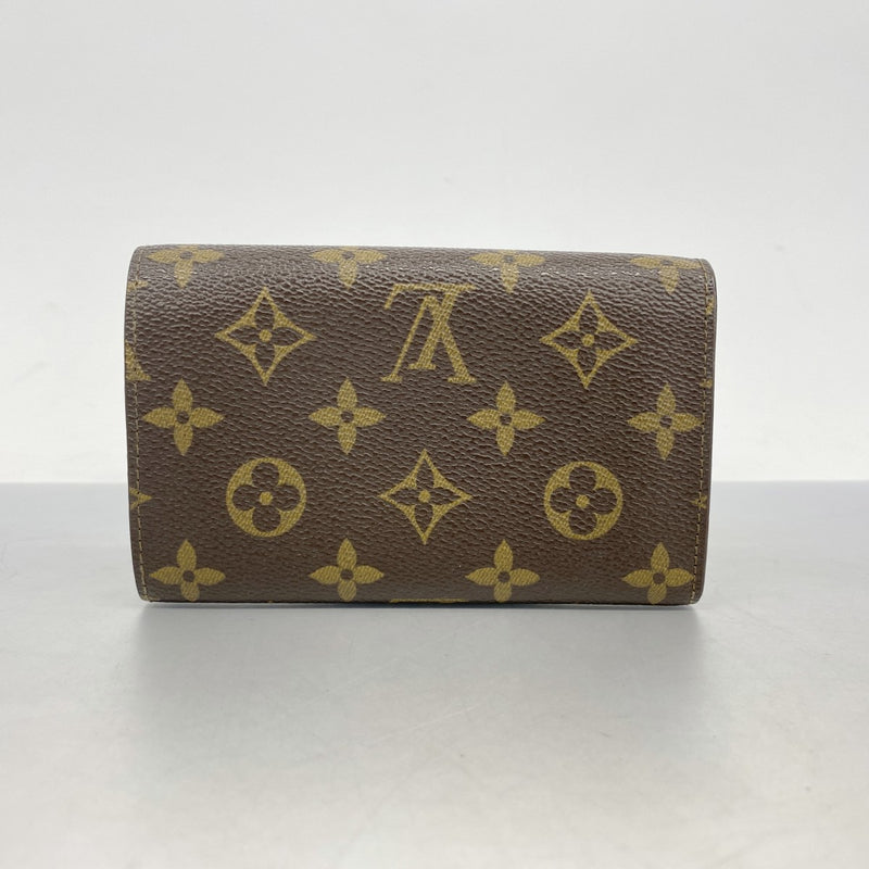 5oc2615】ルイヴィトン 財布 モノグラム ポルトモネビエトレゾール