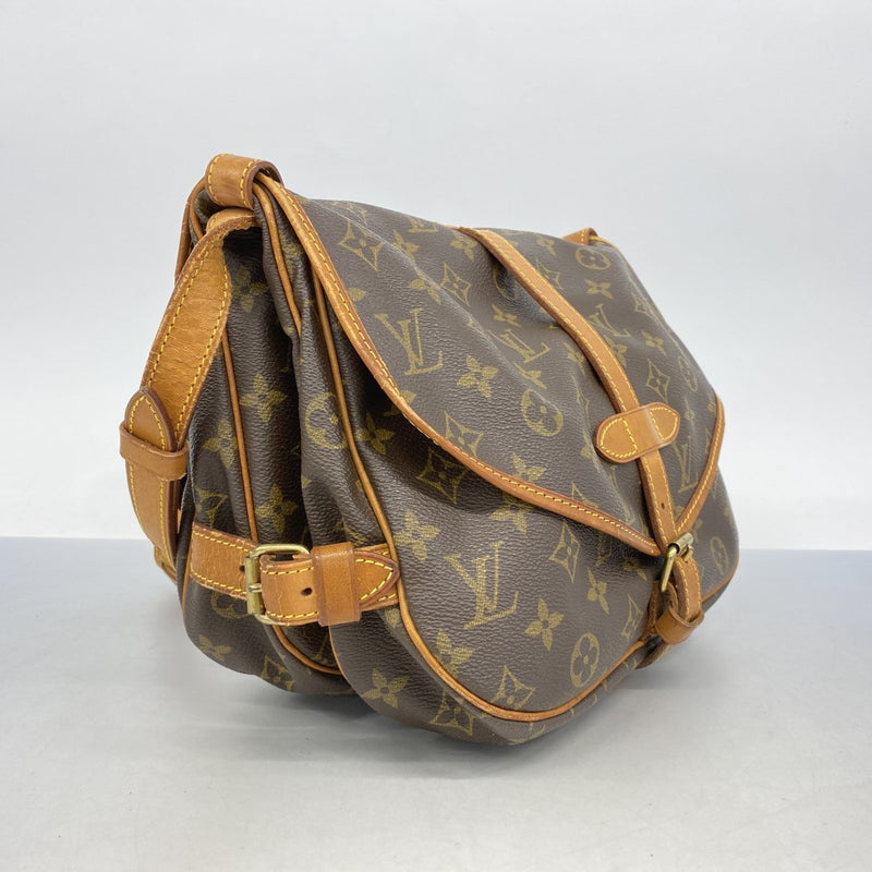 5oc2669】ルイヴィトン ショルダーバッグ モノグラム ソミュール30