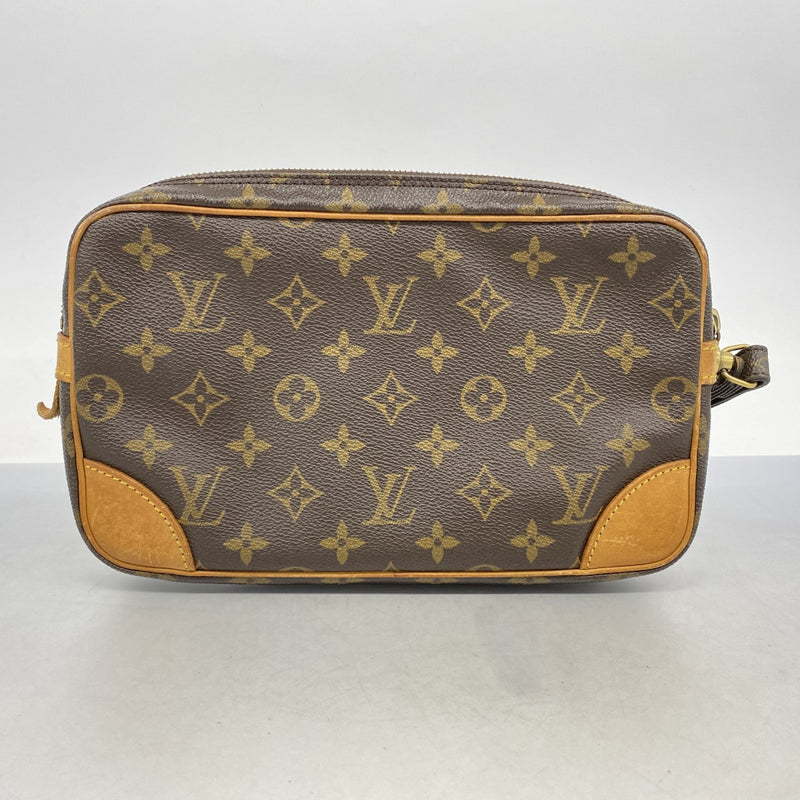 5oc2671】ルイヴィトン クラッチバッグ モノグラム マルリードラゴンヌ