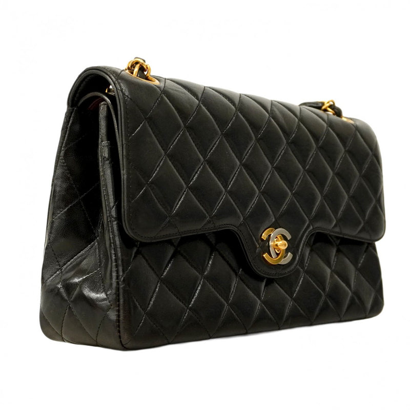 5oc2698-h】シャネル ショルダーバッグ マトラッセ/パリ限定 Wチェーン