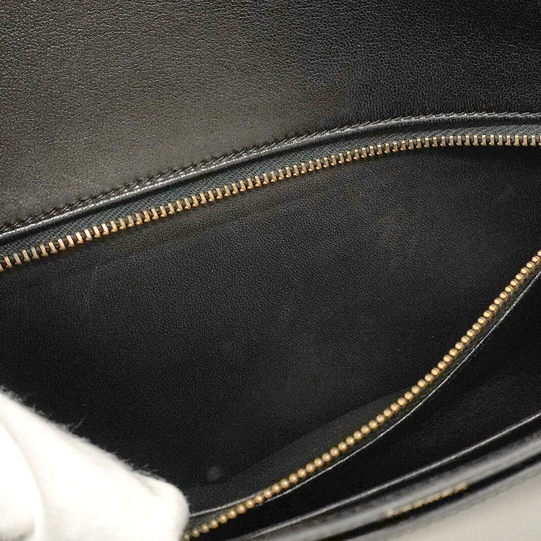 5oc2704-h】エルメス クラッチバッグ リディ ボックスカーフ ブラック