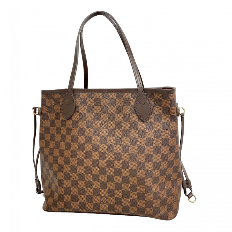 ルイヴィトン ネヴァーフルダミエエベヌ トートバッグ　美品 5oc2843】ルイヴィトン トートバッグ ダミエ ネヴァーフルMM N41358