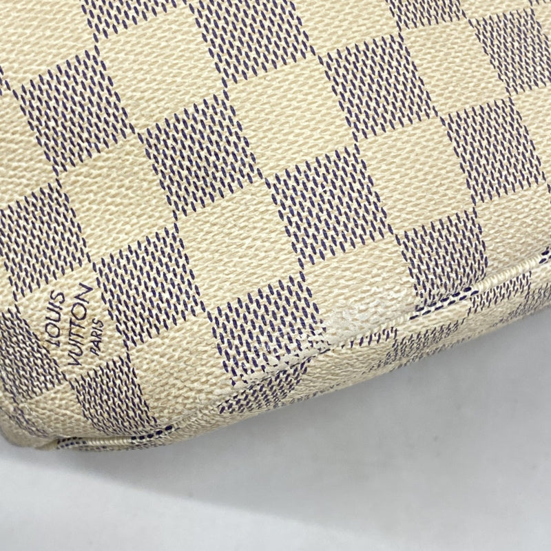 ルイヴィトン　トートバッグ ダミエ アズール　ホワイト ルイヴィトンアズール カルヴィ 14137 白 レディース ダミエアズール