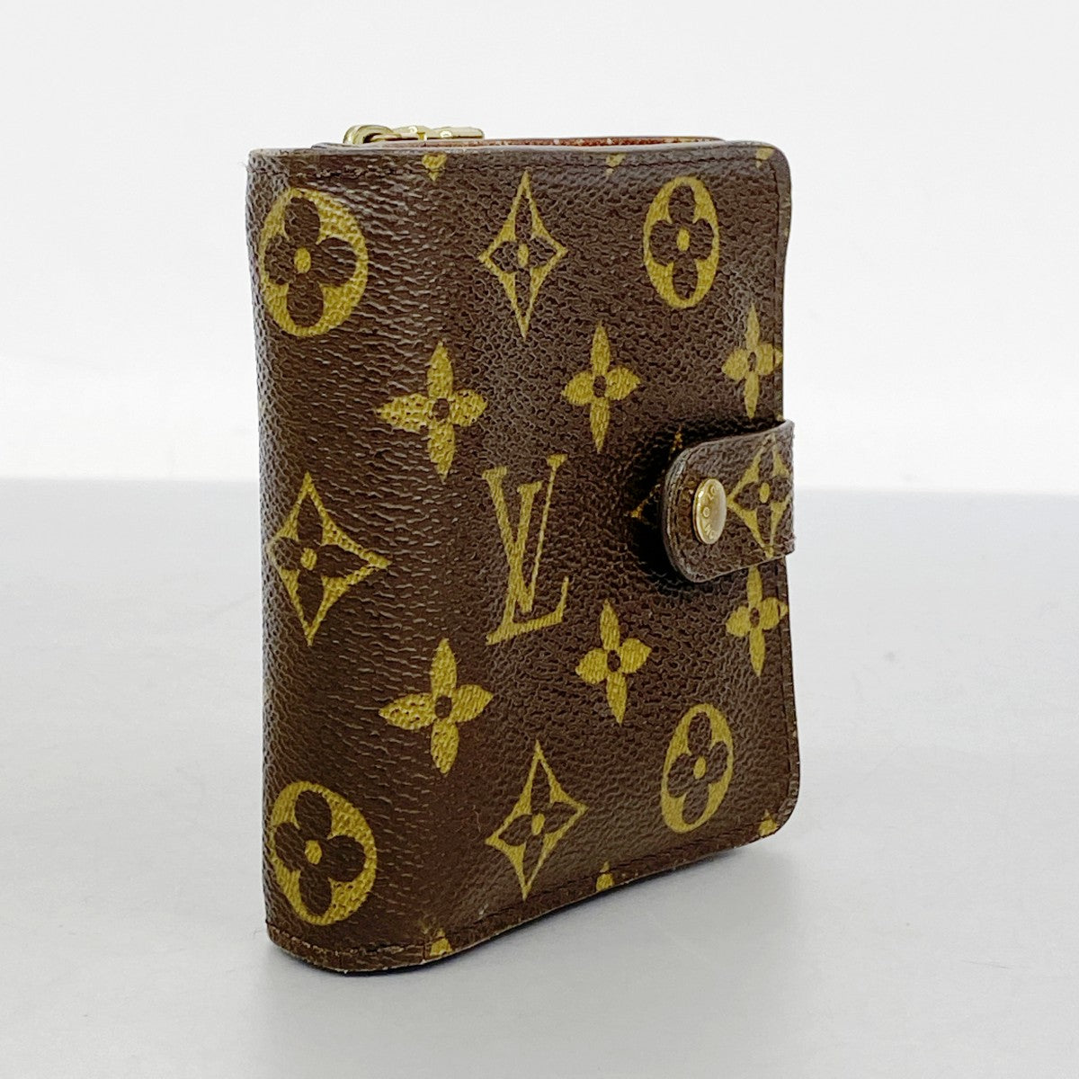 5oc2883】ルイヴィトン 財布 モノグラム コンパクトジップ M61667