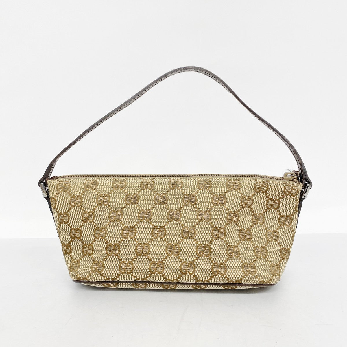 5oc2886】グッチ ポーチ GGキャンバス 07198 キャンバス ベージュ