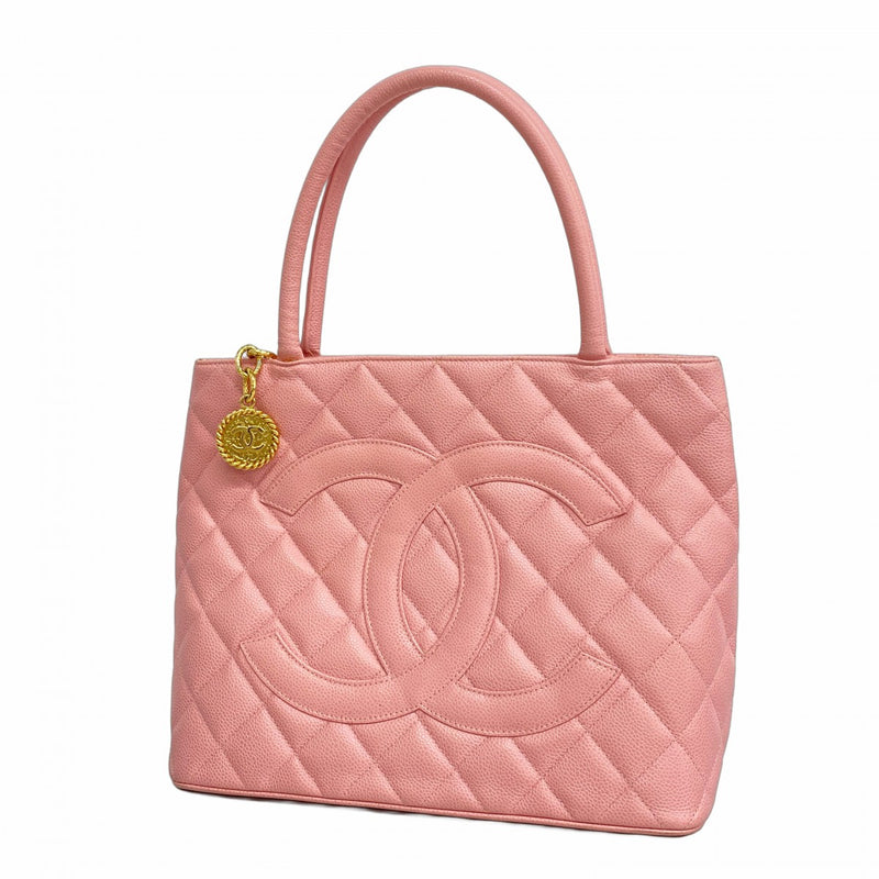 シャネル　復刻トート　キャビアんスキン　ピンク　ゴールド　トートバッグ 5oc2906-h】シャネル トートバッグ 復刻トート キャビアスキン ピンク