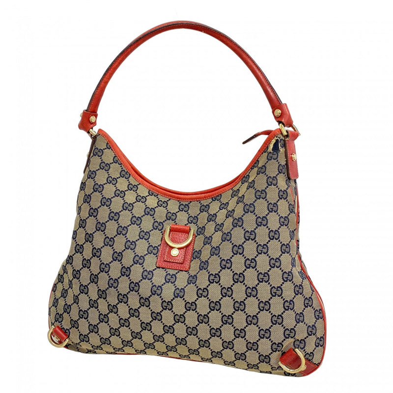 美品✨グッチ GGキャンバス カメラバッグ ショルダーバッグ ロゴ金具 レッド 美品✨グッチ GGキャンバス カメラバッグ ショルダーバッグ ロゴ金具