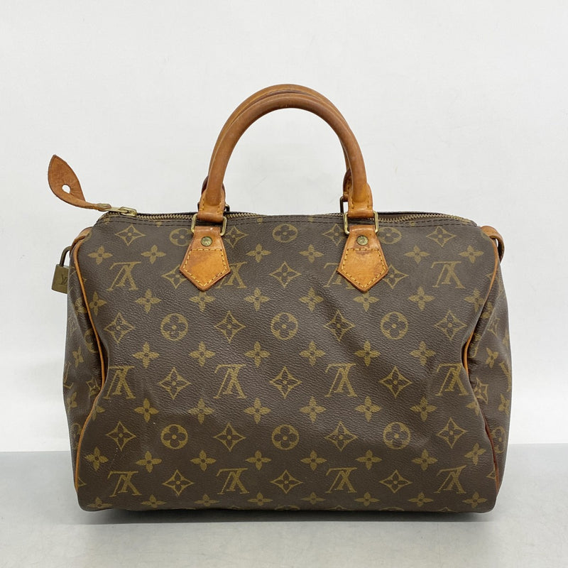 【正規品】ルイヴィトン　モノグラム　スピーディ30　ハンドバッグ　ブラウン　茶 5md4687】ルイヴィトン ハンドバッグ モノグラム スピーディ25 M41109