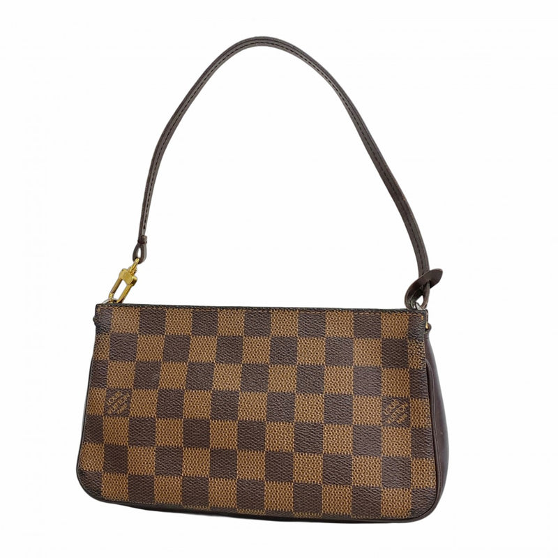 5od3038】ルイヴィトン ポーチ ダミエ ナヴォナ N51983 エベヌ【中古