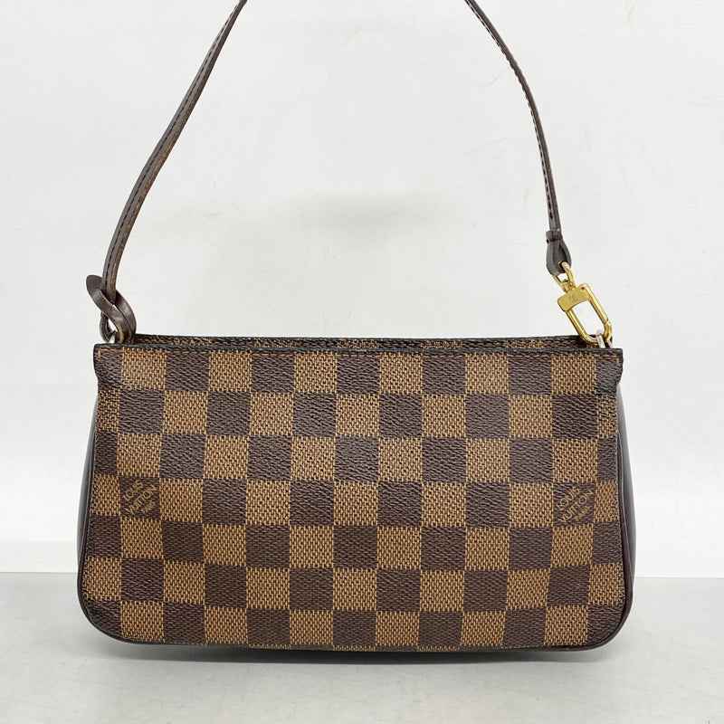 5od3038】ルイヴィトン ポーチ ダミエ ナヴォナ N51983 エベヌ【中古