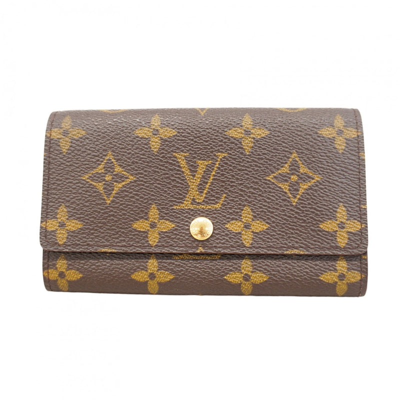 5od3137】ルイヴィトン 財布 モノグラム ポルトモネジップ M61735