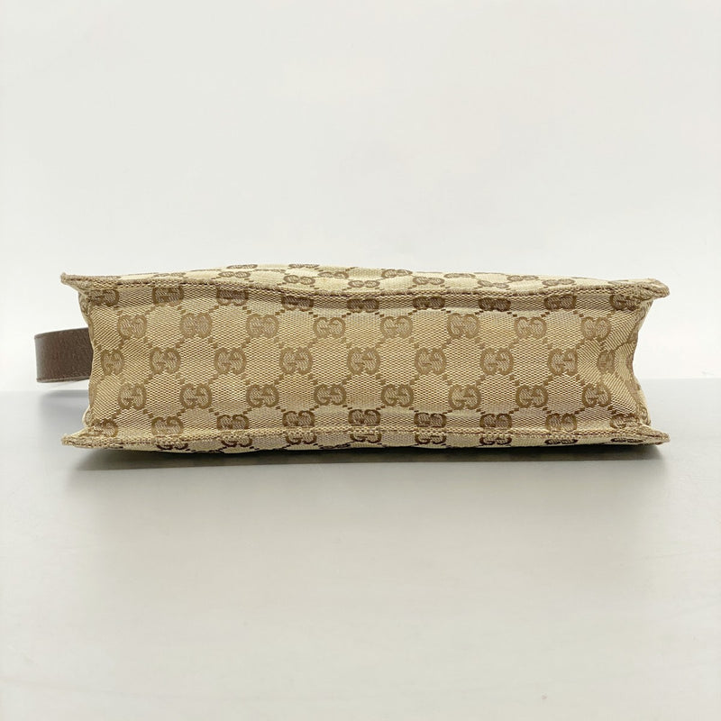 ⭐️正規品 グッチ ボディーバッグ GGキャンバスブラウン 金具 ショルダー中古♪ グッチ GUCCI ショルダーバッグ ジャンボGG キャンバス ブラウン