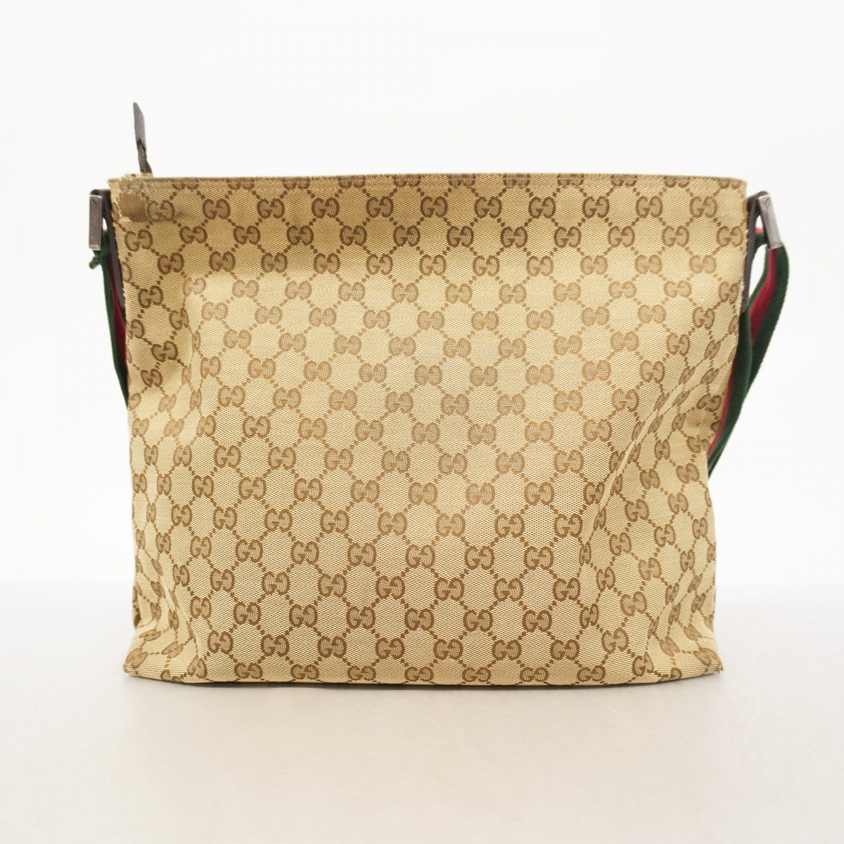 5od3248】グッチ ショルダーバッグ GGキャンバス/シェリーライン