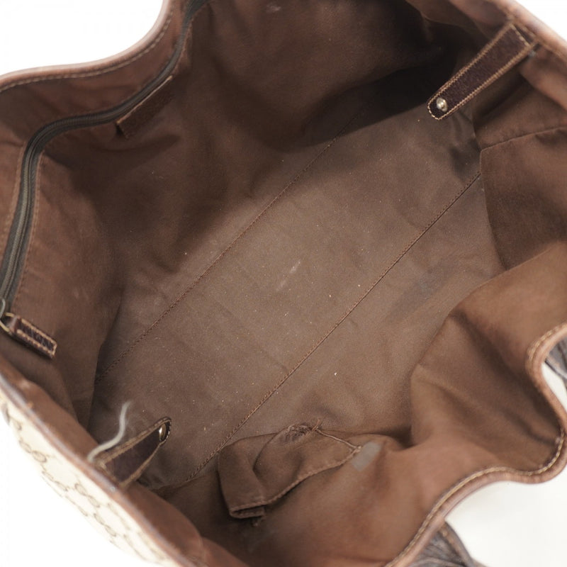 5od3249】グッチ トートバッグ GGキャンバス/シェリーライン