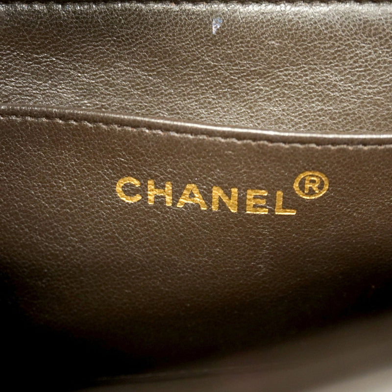 5od3297-h】シャネル ショルダーバッグ Wチェーン シェブロン