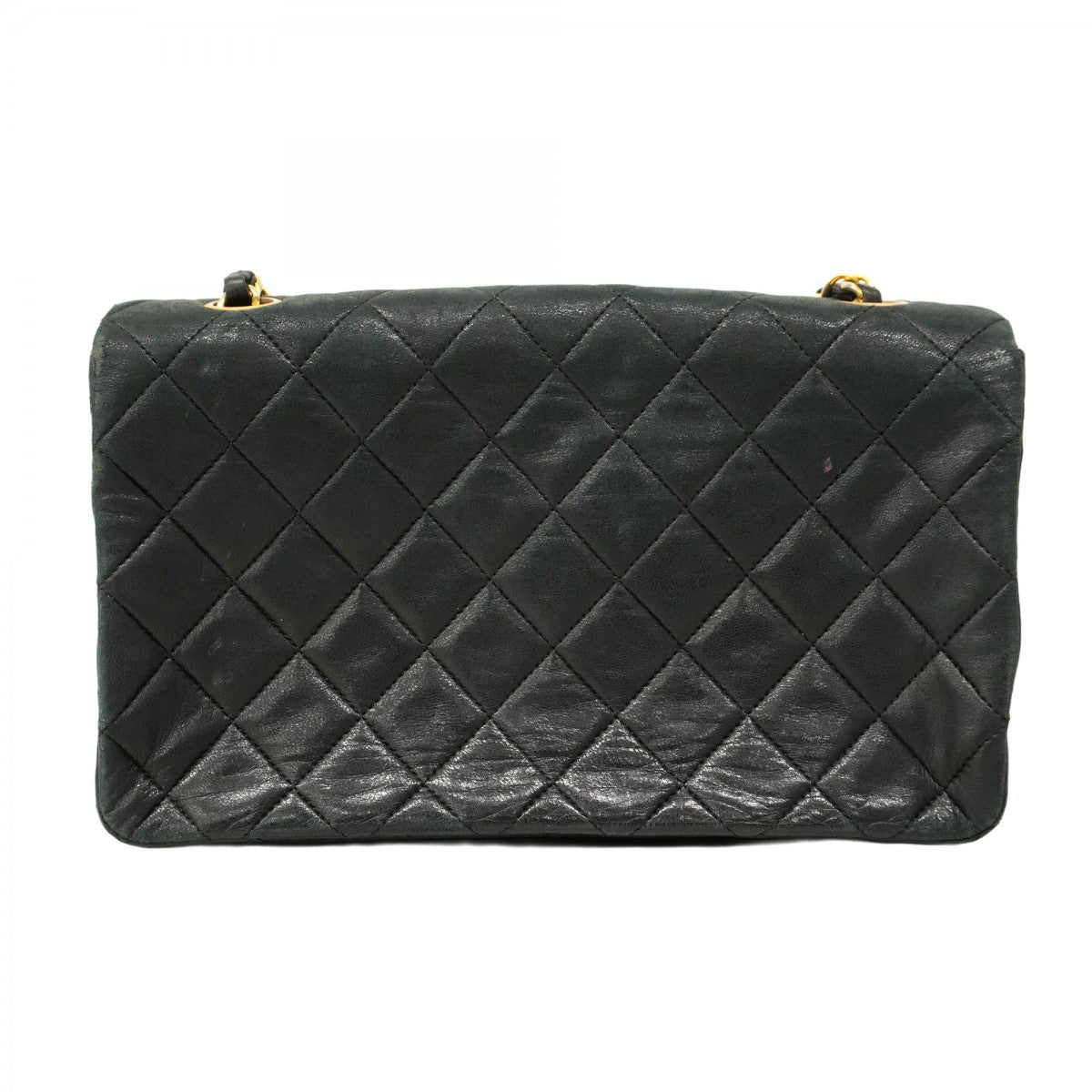 美品　シャネル ブラック ラムスキン パール　ゴールド ブレス　ヴィンテージ ブレスレット - メタル、ラムスキン & コスチューム パール、ゴールド