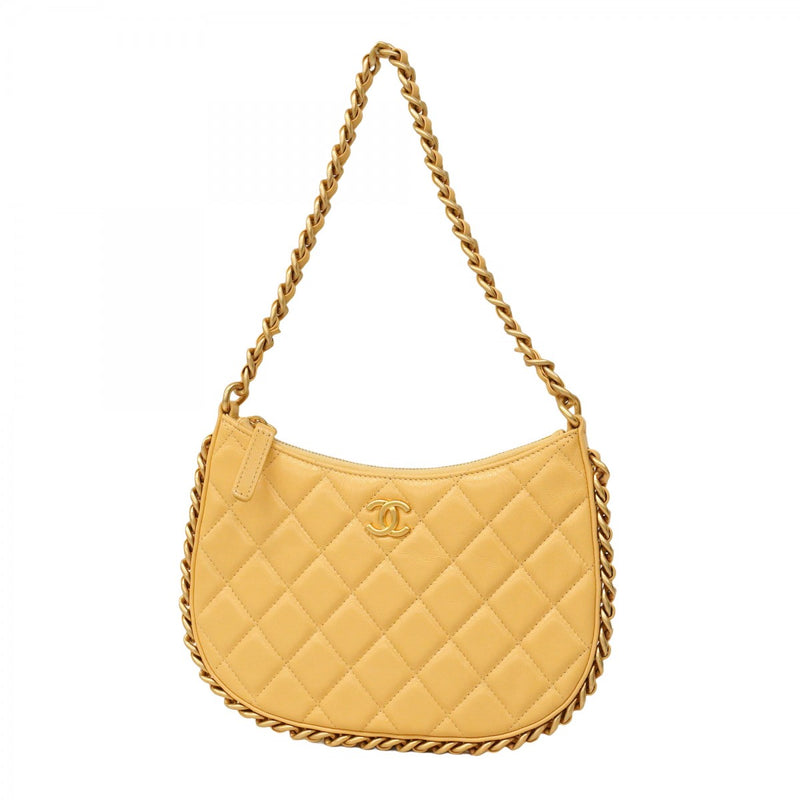 シャネル ゴールド ショルダーバッグ シャネル CHANEL ココマーク チェーンショルダーバッグ A20993 9番台