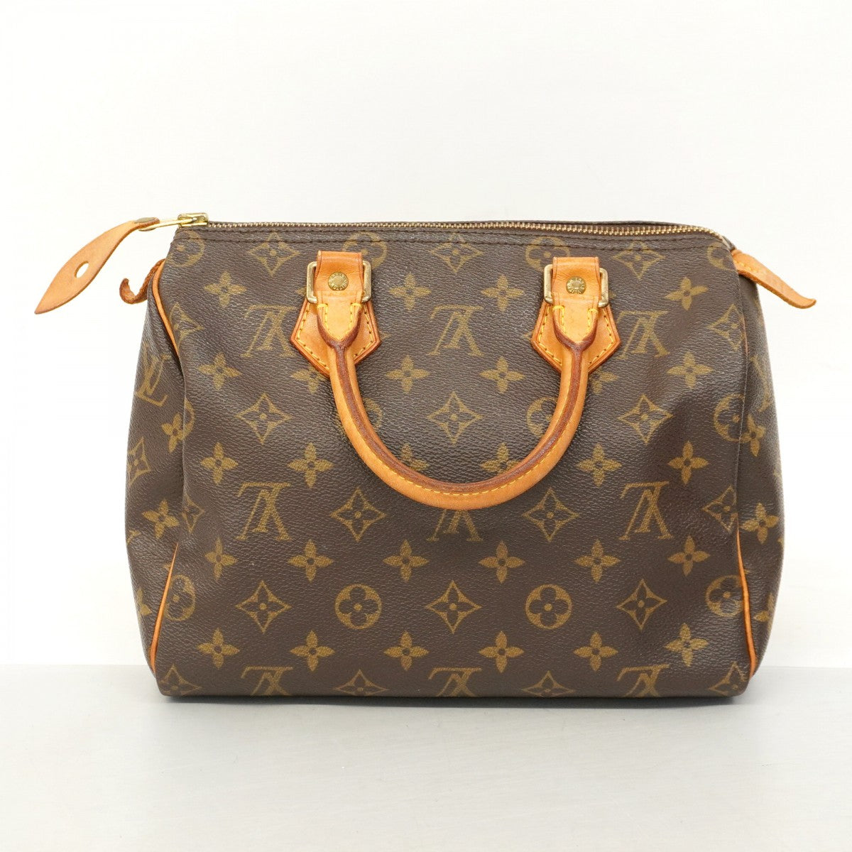 ルイ ヴィトン スピーディ25 モノグラム 正規品 ハンドバッグ ヴィンテージ ルイヴィトンスピーディ25 現行 14145 ブラウン ユニセックス