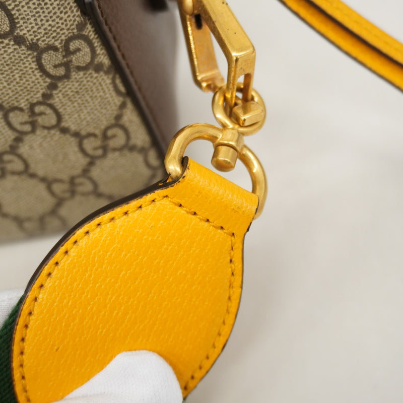 5od3494-h】グッチ ショルダーバッグ GGスプリーム/シェリーライン