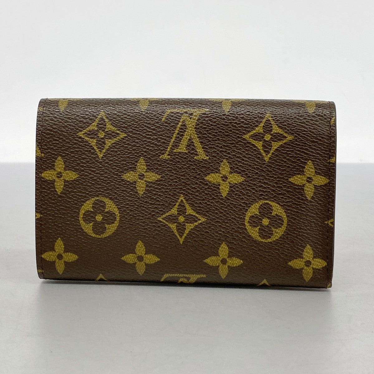 5od3508】ルイヴィトン 財布 モノグラム ポルトモネビエトレゾール