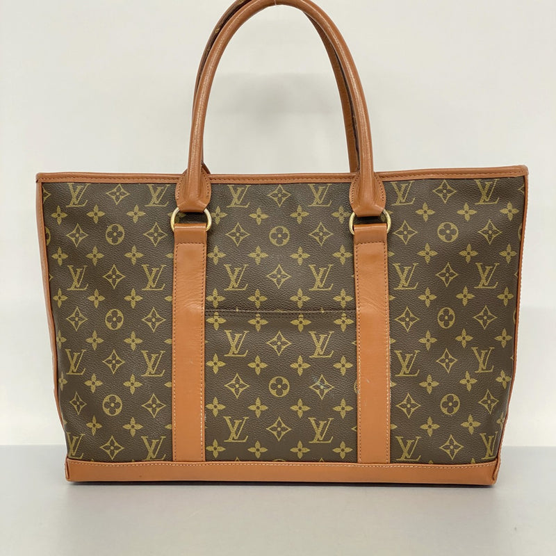 5od3524】ルイヴィトン トートバッグ モノグラム サックウィークエンド