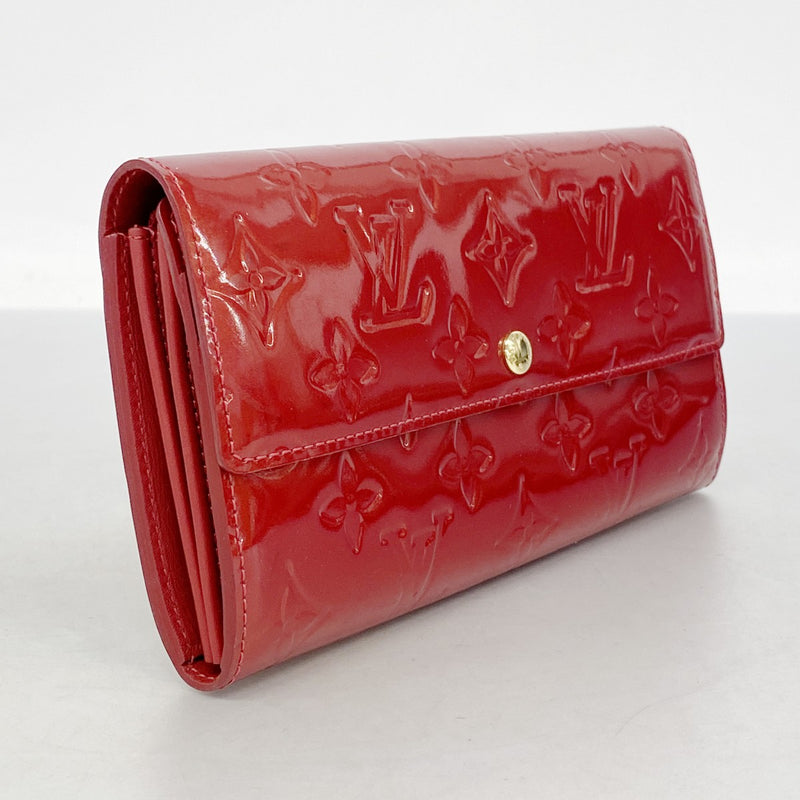 5od3527】ルイヴィトン 長財布 ヴェルニ ポルトフォイユサラ M93530