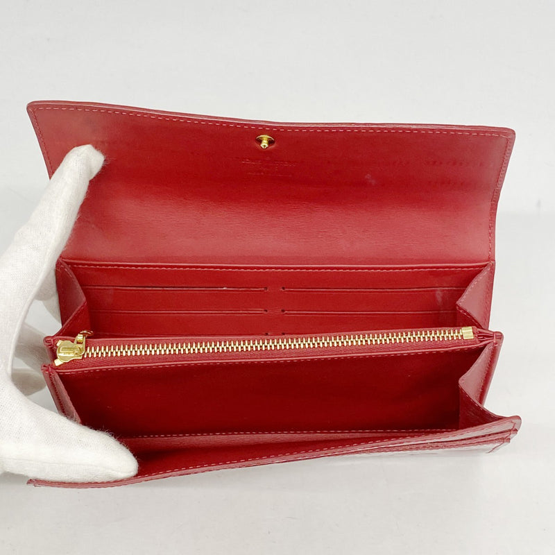 5od3527】ルイヴィトン 長財布 ヴェルニ ポルトフォイユサラ M93530