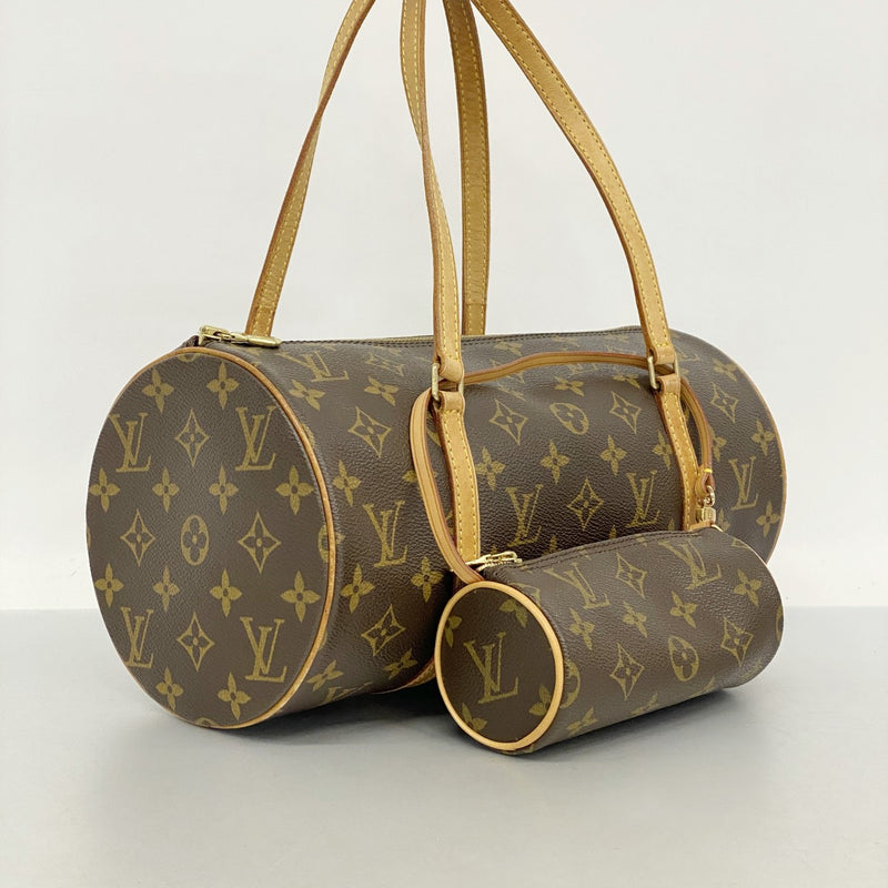 LOUIS VUITTON ルイヴィトン ヴィンテージ モノグラム パピヨン30 ブラウン ゴールド金具 PVC M51385 ハンドバッグ ショルダーバッグ レディース 406757 【中古】 楽天市場】【バッグ】LOUIS VUITTON ルイ ヴィトン モノグラム パピヨン30 ハンドバッグ ポーチ付き 筒型 M51385 【中古】【k】【Blumin/森田質店】【質屋出店】  : Blumin 楽天市場店