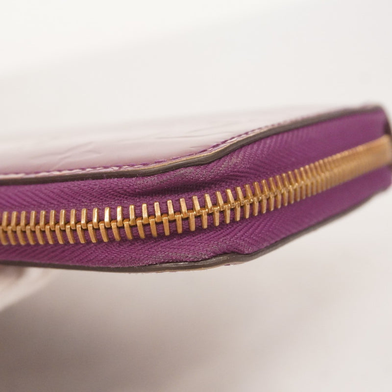 ルイヴィトンヴェルニ長財布美品確認用 LOUIS VUITTON ルイヴィトン ジッピー モノグラムヴェルニ 長財布