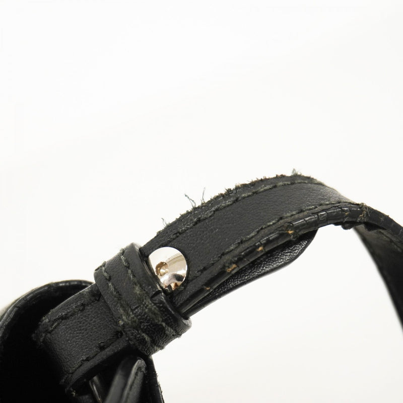 5od3605】サルヴァトーレフェラガモ ハンドバッグ レザー ブラック