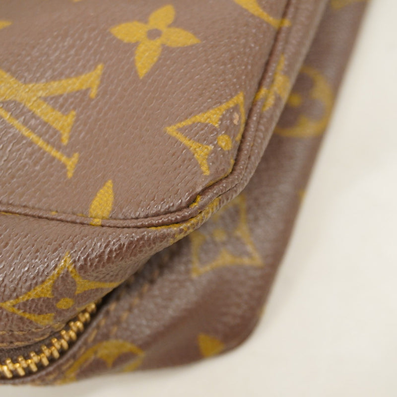 5od3638】ルイヴィトン ポーチ モノグラム トゥルーストワレット28