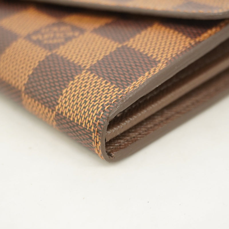 5od3684】ルイヴィトン 長財布 ダミエ ポルトフォイユサラ N63209