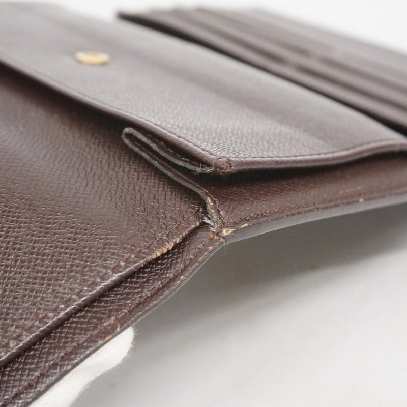 5od3713】ルイヴィトン 三つ折り長財布 ダミエ ポルトトレゾール