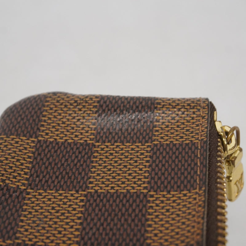 【カンパチ】ルイ・ヴィトン　ポシェットクレダミエ　ケース カードキーケース ポシェット・クレ ダミエ・エベヌ｜ルイ・ヴィトン