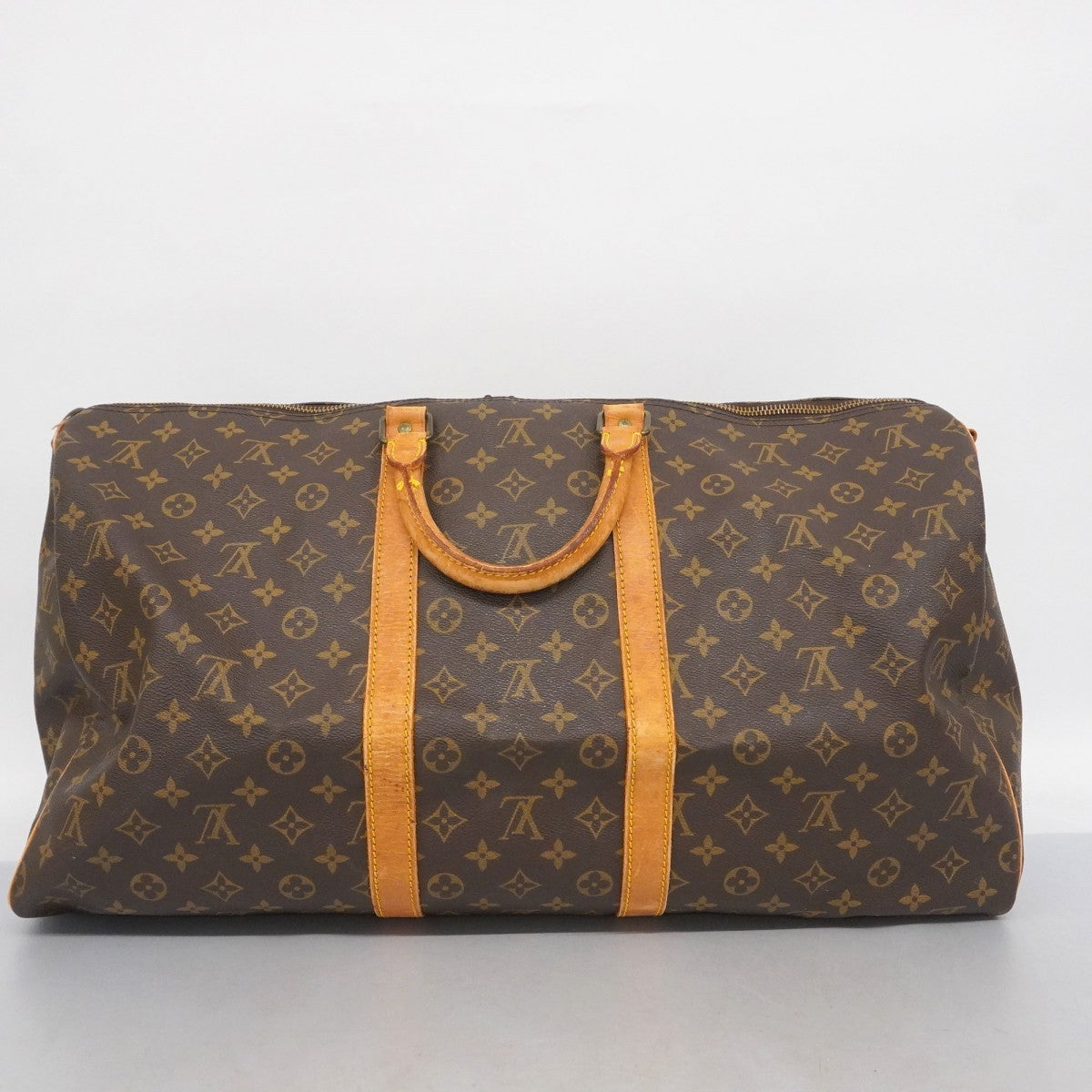 【中古美品】LOUIS VUITTON キーポルバンドリエール55 5od3385】ルイヴィトン ボストンバッグ モノグラム キーポルバンド