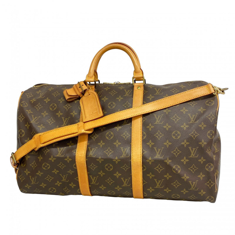 5od3725】ルイヴィトン ボストンバッグ モノグラム キーポルバンド