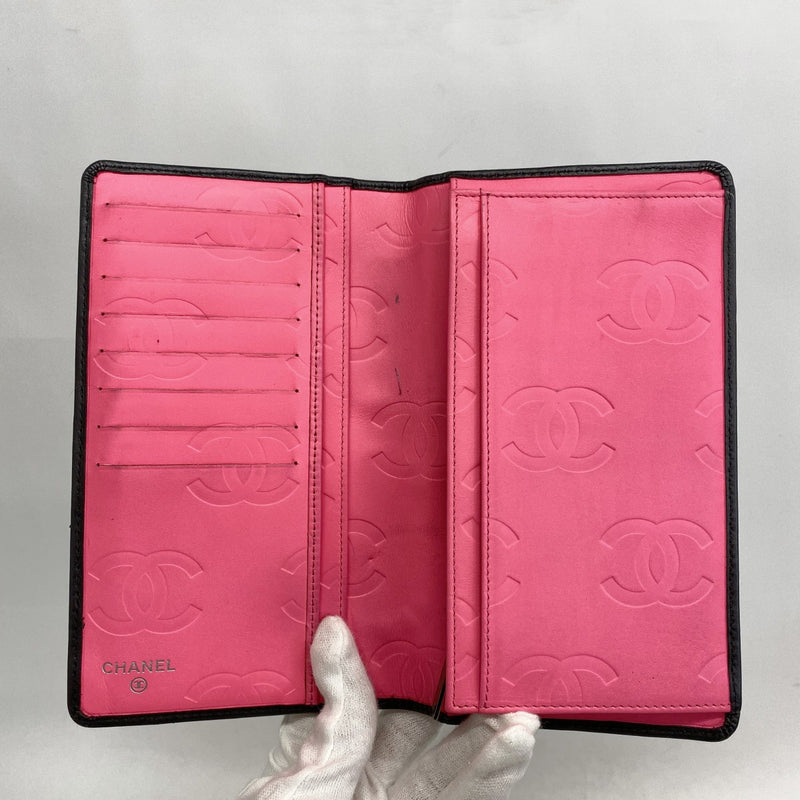 極美✨付属完備✨CHANEL 二つ折り財布 がま口 カンボンライン ラムスキン 極美✨付属完備✨CHANEL 二つ折り財布 がま口 カンボンライン ラムスキン