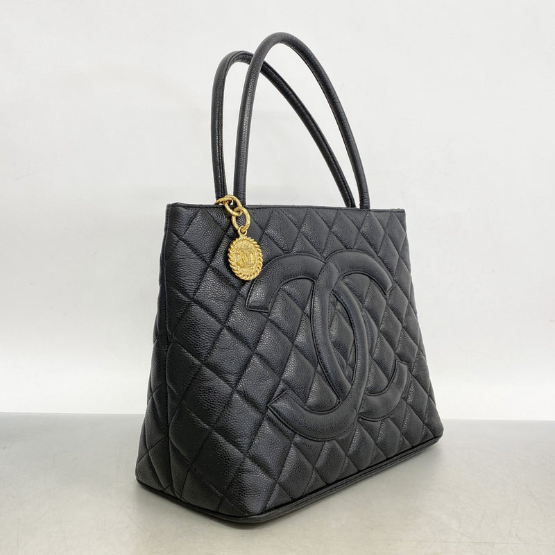 5od3901-h】シャネル トートバッグ 復刻トート キャビアスキン