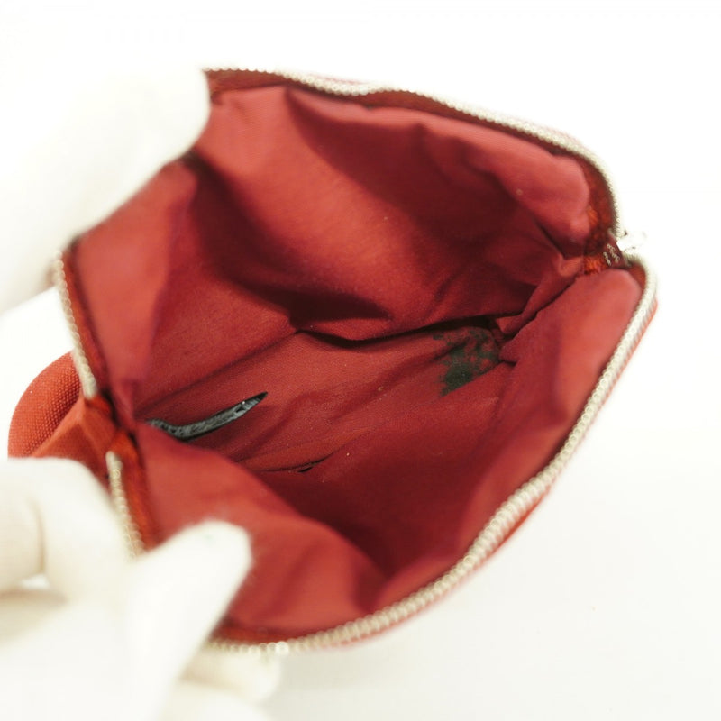 エルメス　ボリードポーチ　キャンパス地　レッド HERMES ボリードポーチ25 ポーチ キャンバス レディース レッド