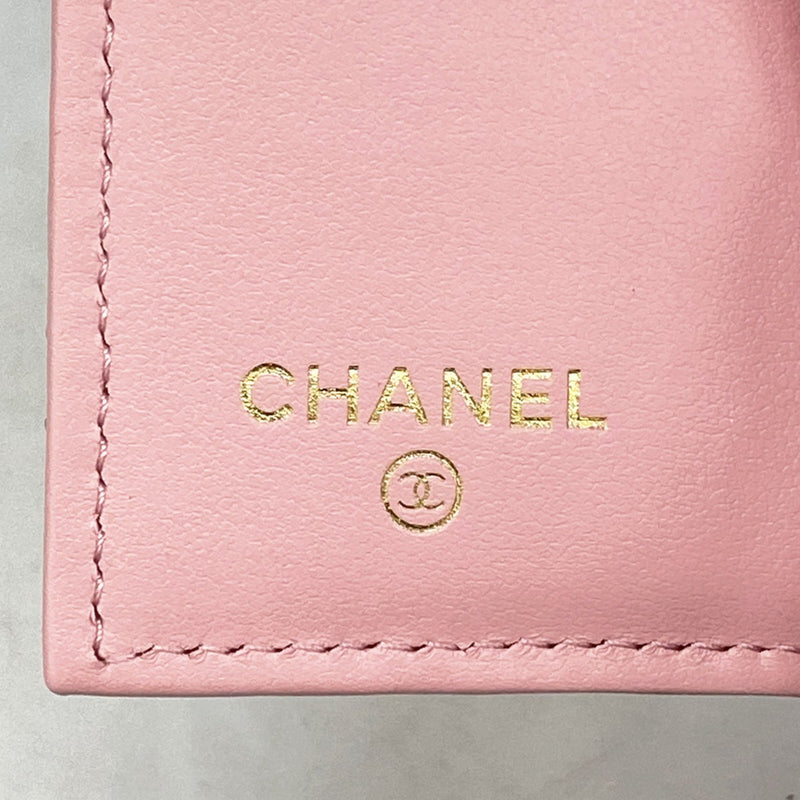 CHANEL 財布 シャネル マトラッセ ゴールド ピンク キャビアスキン 中古 楽天市場】シャネル 長財布 ピンク CCフィグリー 二つ折り長財布