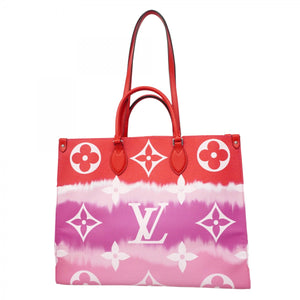 【5od4136-h】ルイヴィトン ハンドバッグ LVエスカル オンザゴーGM M45121 ルージュ 2wayバッグ【中古】レディース