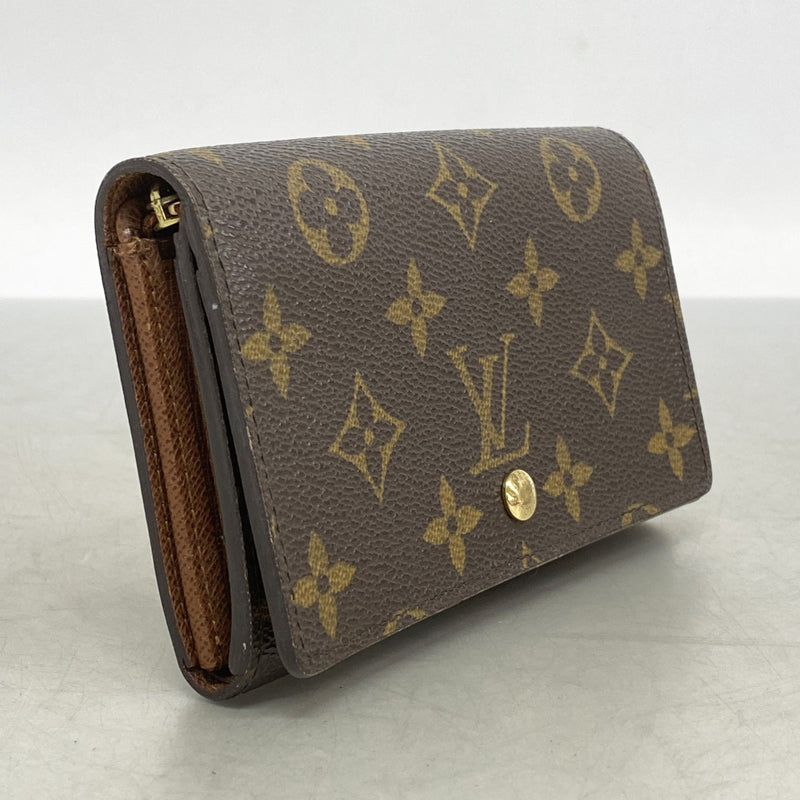 ルイヴィトン ポルトモネビエトレゾール 財布 モノグラム ブラウン 茶色 LOUIS VUITTON ルイヴィトン 財布 モノグラム ポルトモネ ビエトレゾー