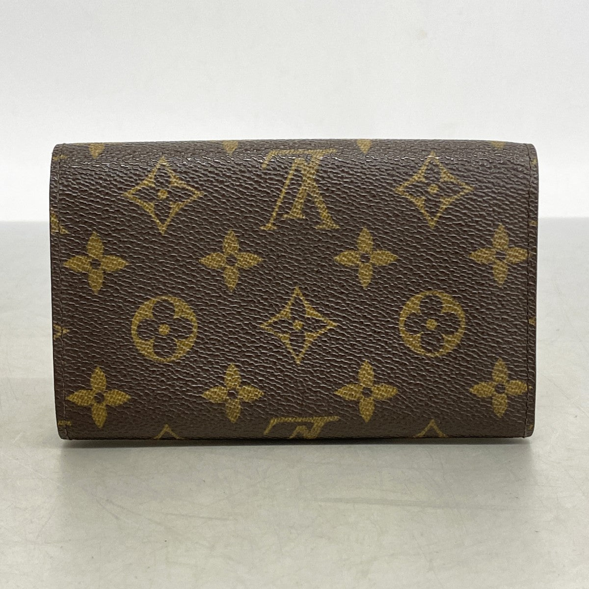 ルイヴィトン ポルトモネビエトレゾール 折り財布 モノグラム PVC 61730 5od4156】ルイヴィトン 財布 モノグラム ポルトモネビエトレゾール