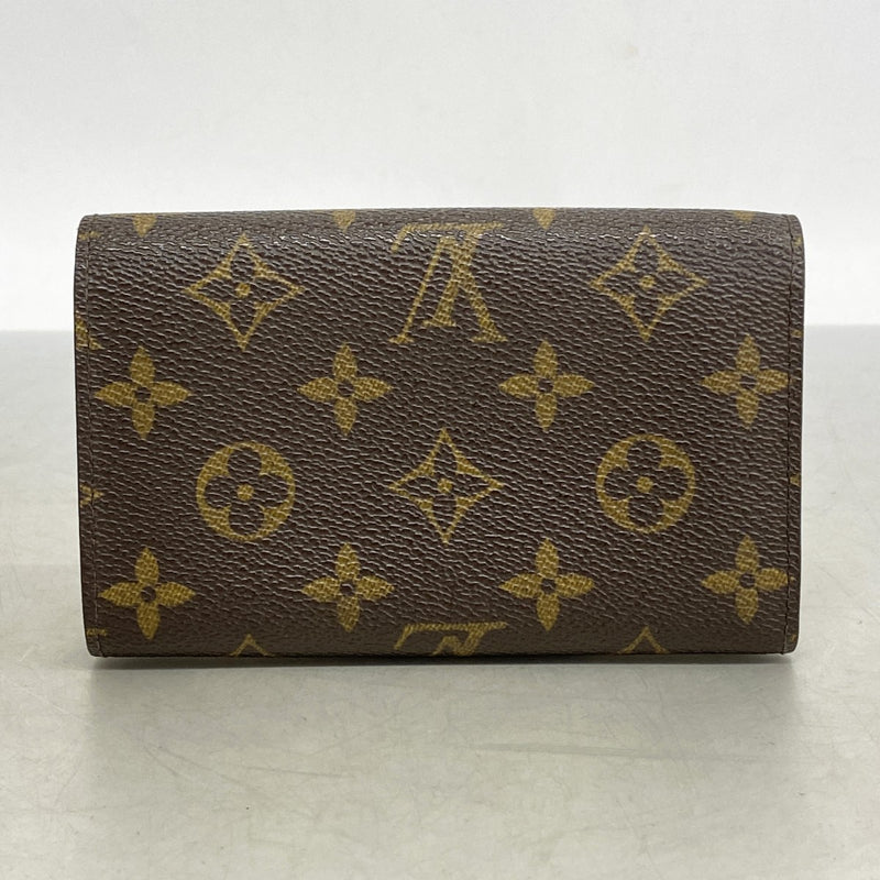 5od4156】ルイヴィトン 財布 モノグラム ポルトモネビエトレゾール