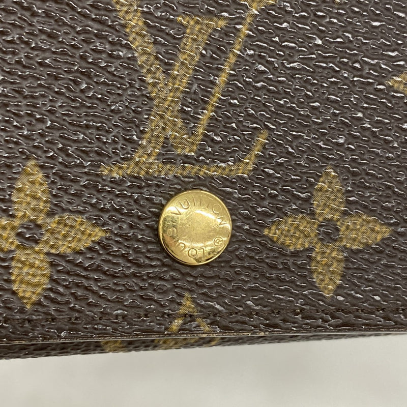 5od4156】ルイヴィトン 財布 モノグラム ポルトモネビエトレゾール