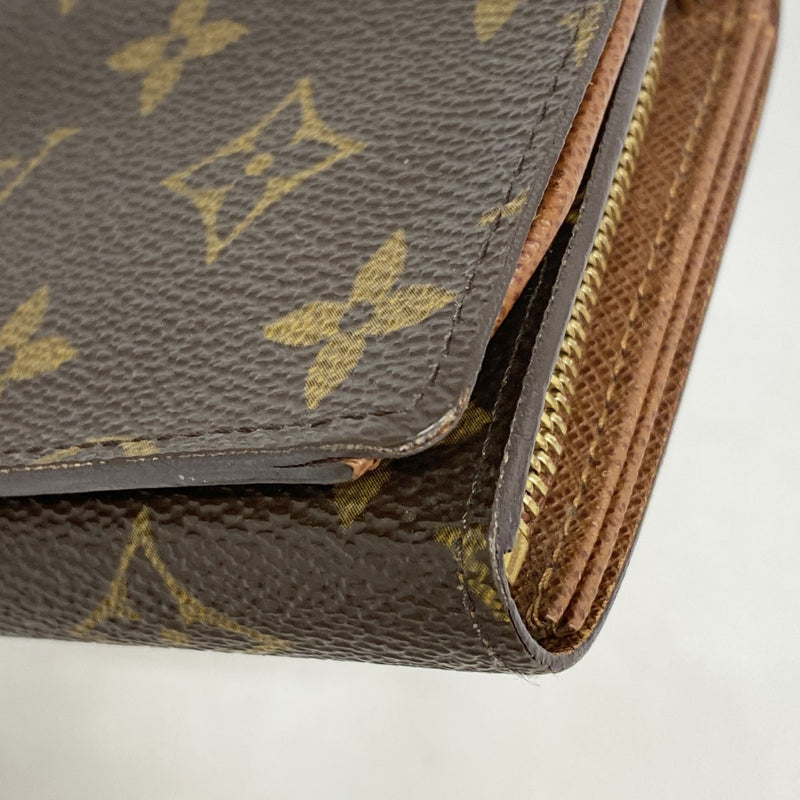 5od4156】ルイヴィトン 財布 モノグラム ポルトモネビエトレゾール