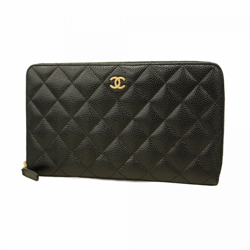 シャネル 長財布（中古） CHANEL シャネル ココマーク 長財布（小銭入れあり） ソフト