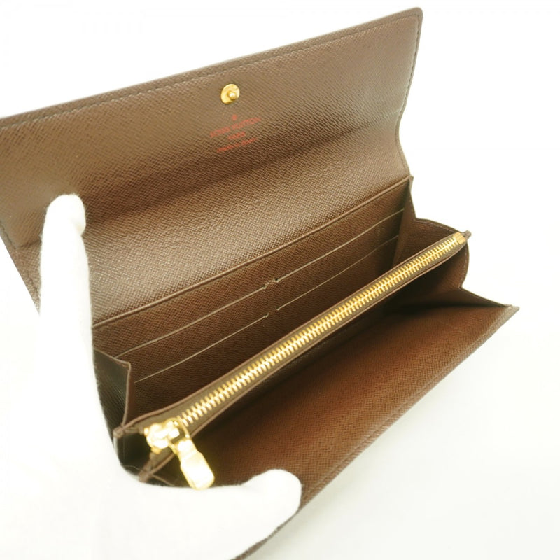 ルイヴィトン ポルトモネクレディ ダミエエベヌ 長財布 二つ折り財布 折りたたみ 5od4188】ルイヴィトン 長財布 ダミエ ポシェットポルトモネクレディ