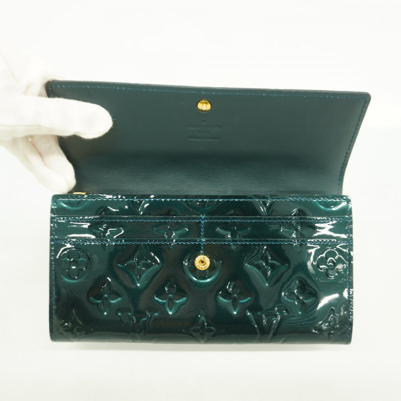 5od4189】ルイヴィトン 長財布 ヴェルニ ポルトフォイユサラ M93667